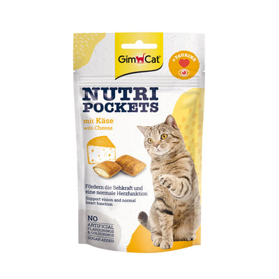 GimCat NutriPockets Käse & Taurin