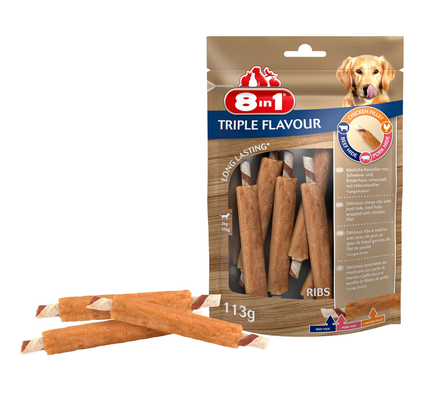 8in1 TRIPLE FLAVOUR Ribs