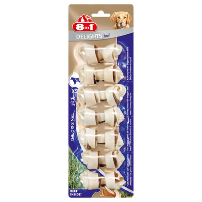 8in1 Delights Beef XS