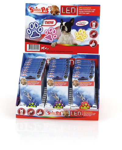swisspet Display LED Leuchtpfoten