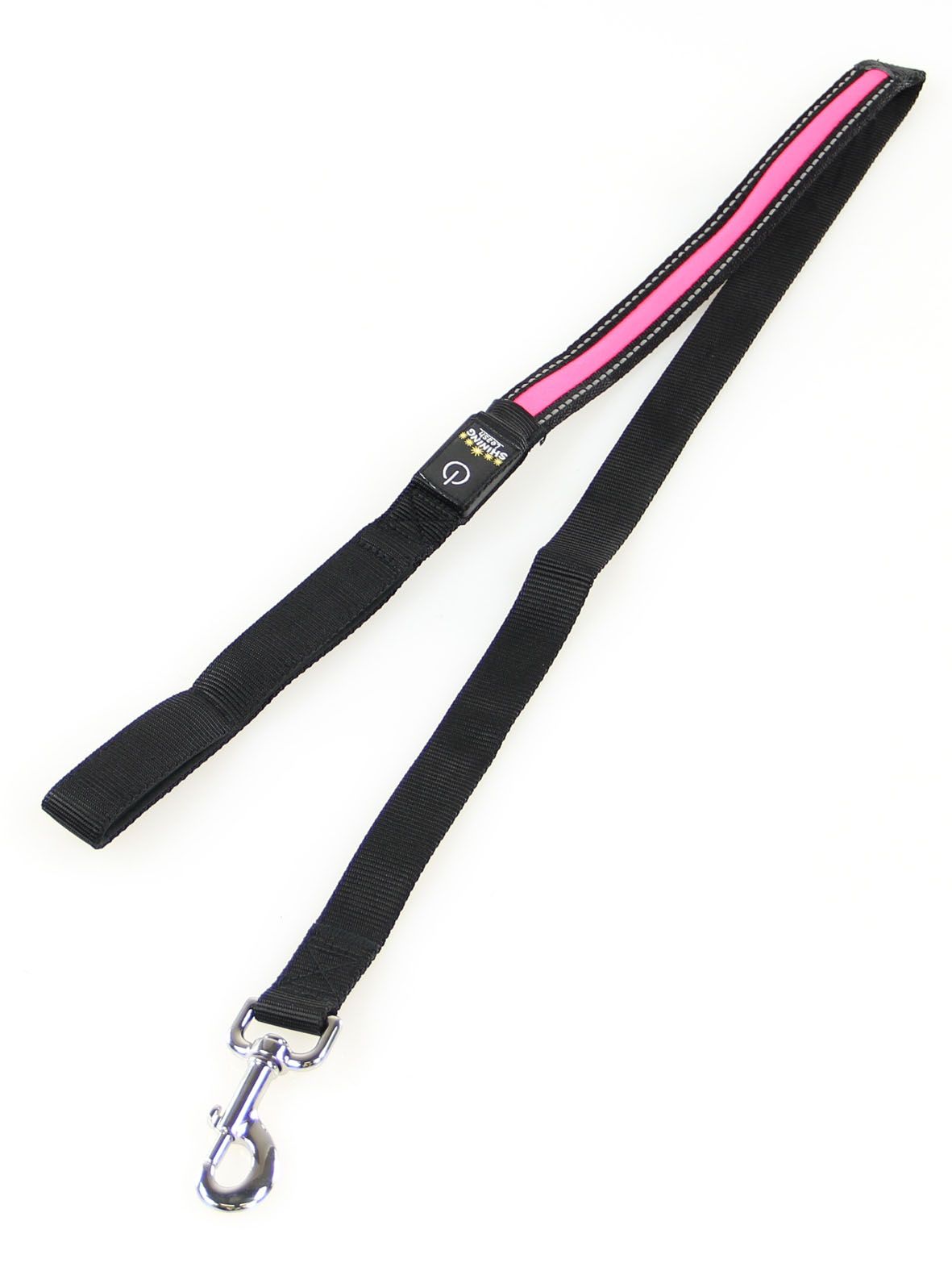 swisspet Leucht-Hundeleine Fluo pink