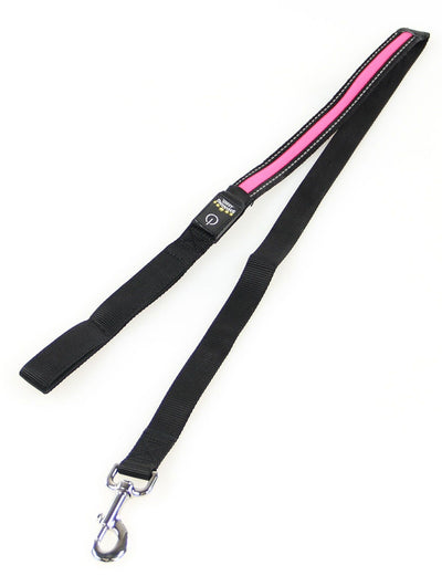 swisspet Leucht-Hundeleine Fluo pink
