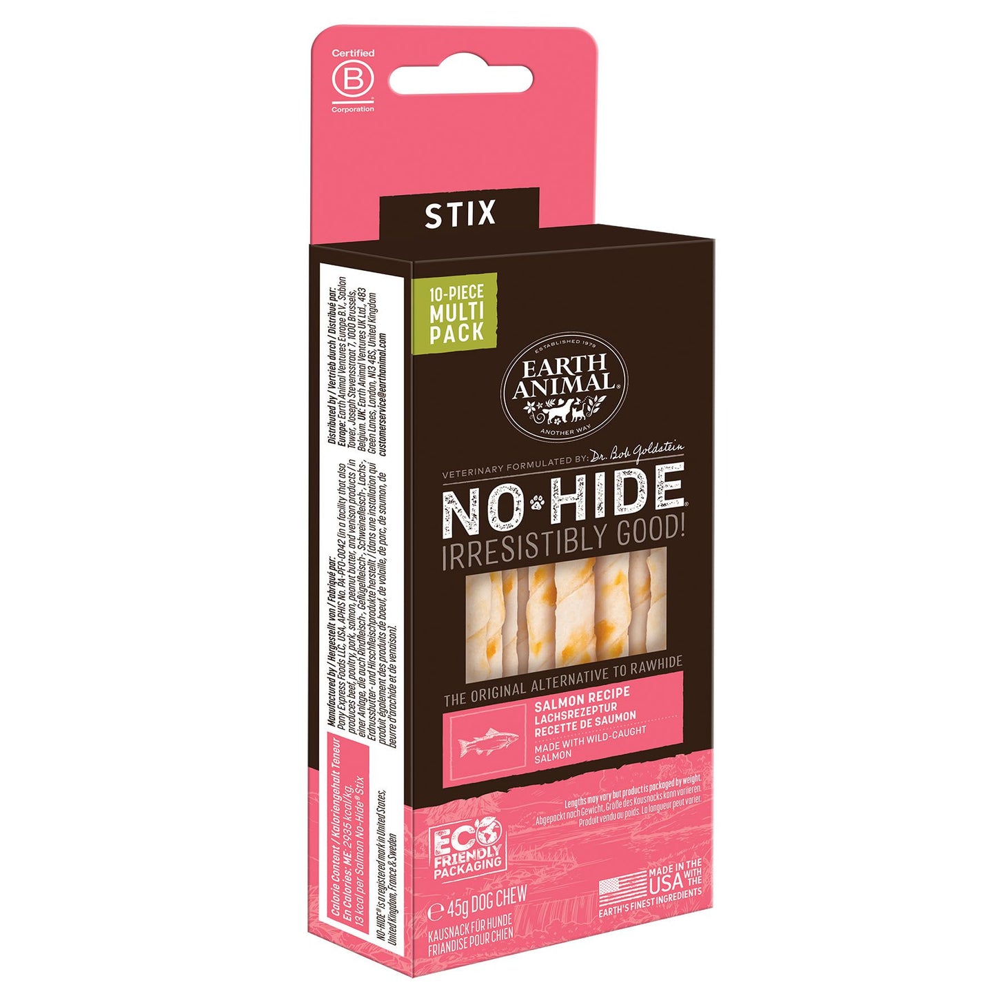 No-Hide Lachs Chew, STIX