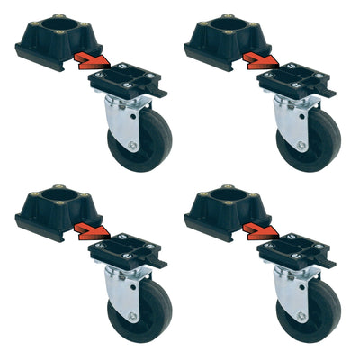 Ferplast Rollen Kit L 388 4er Set