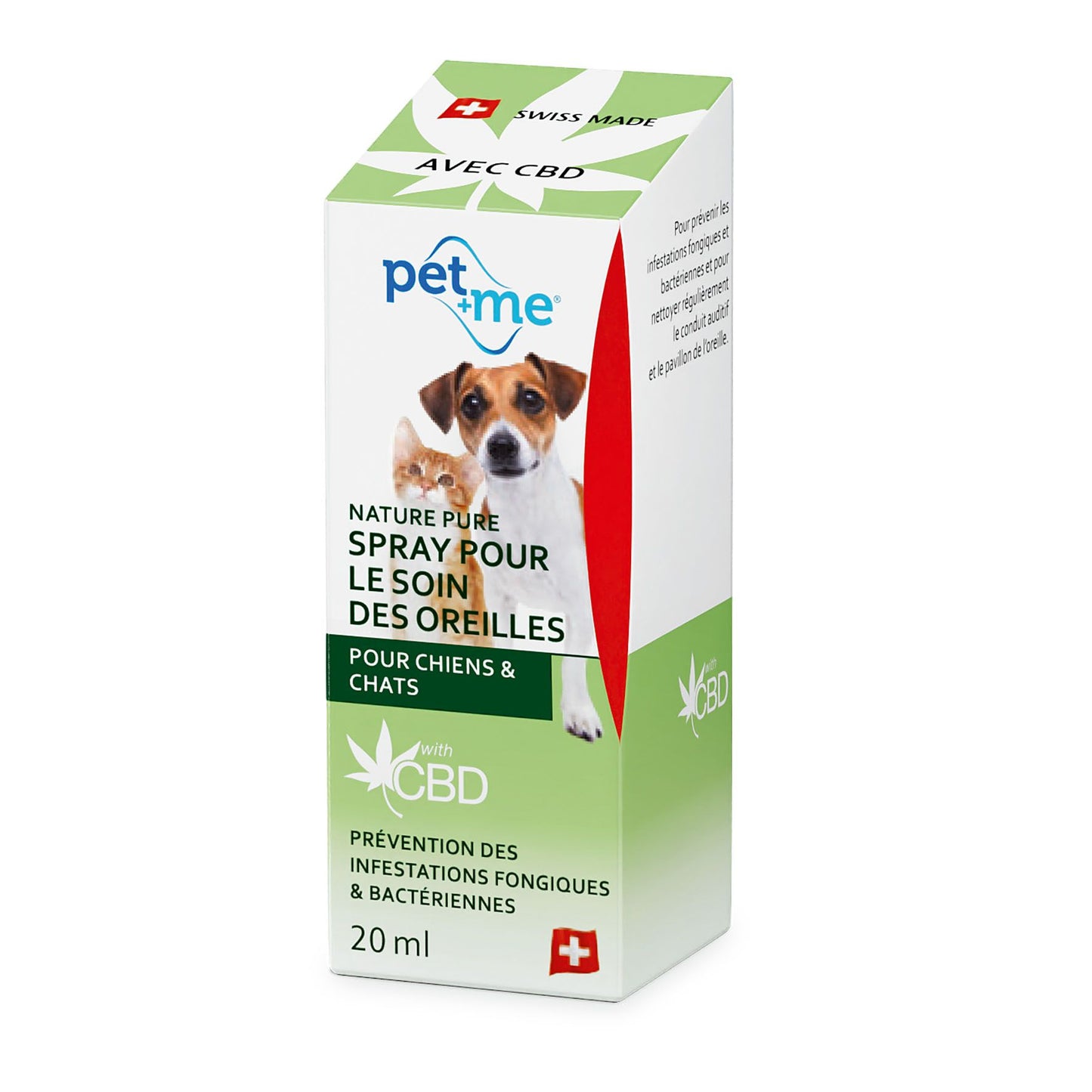 pet+me Spray p.le soin des oreilles,20ml