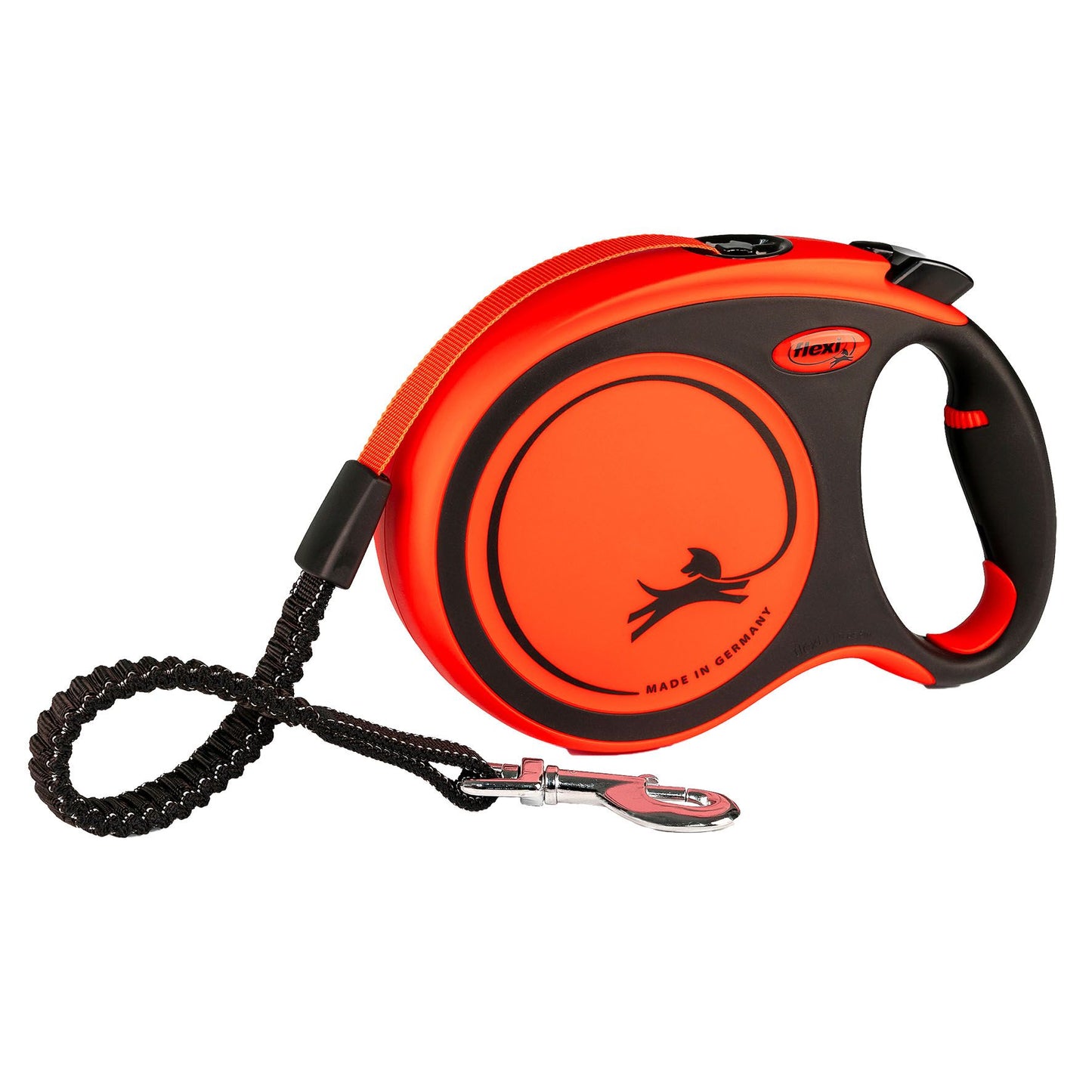 Flexi Xtreme S Gurt 5m schwarz/orange