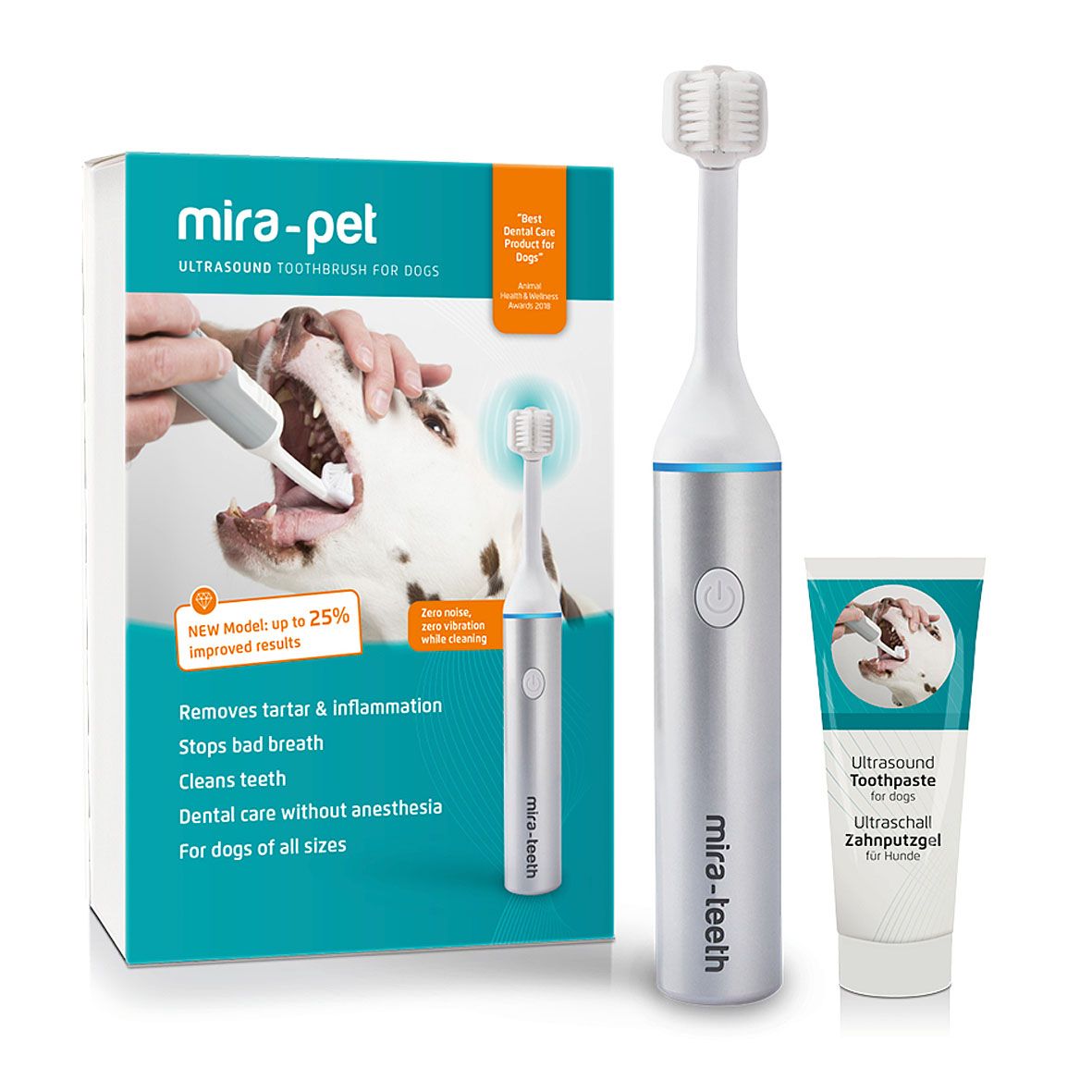 Mira Pet Ultraschallzahnbürste,Version 2