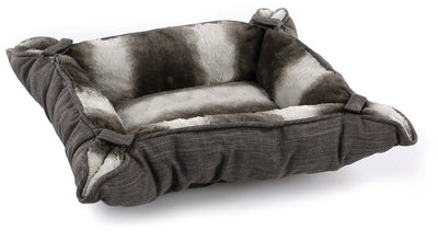 Hunde- & Katzenbett Kasan, grau