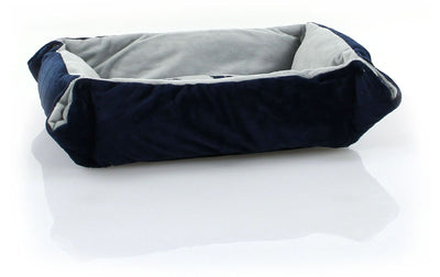 swisspet Soft Katzenbett Pfote blau/grau