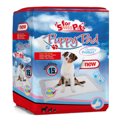 swisspet Puppy Pads, 60x60cm, 15er Pack