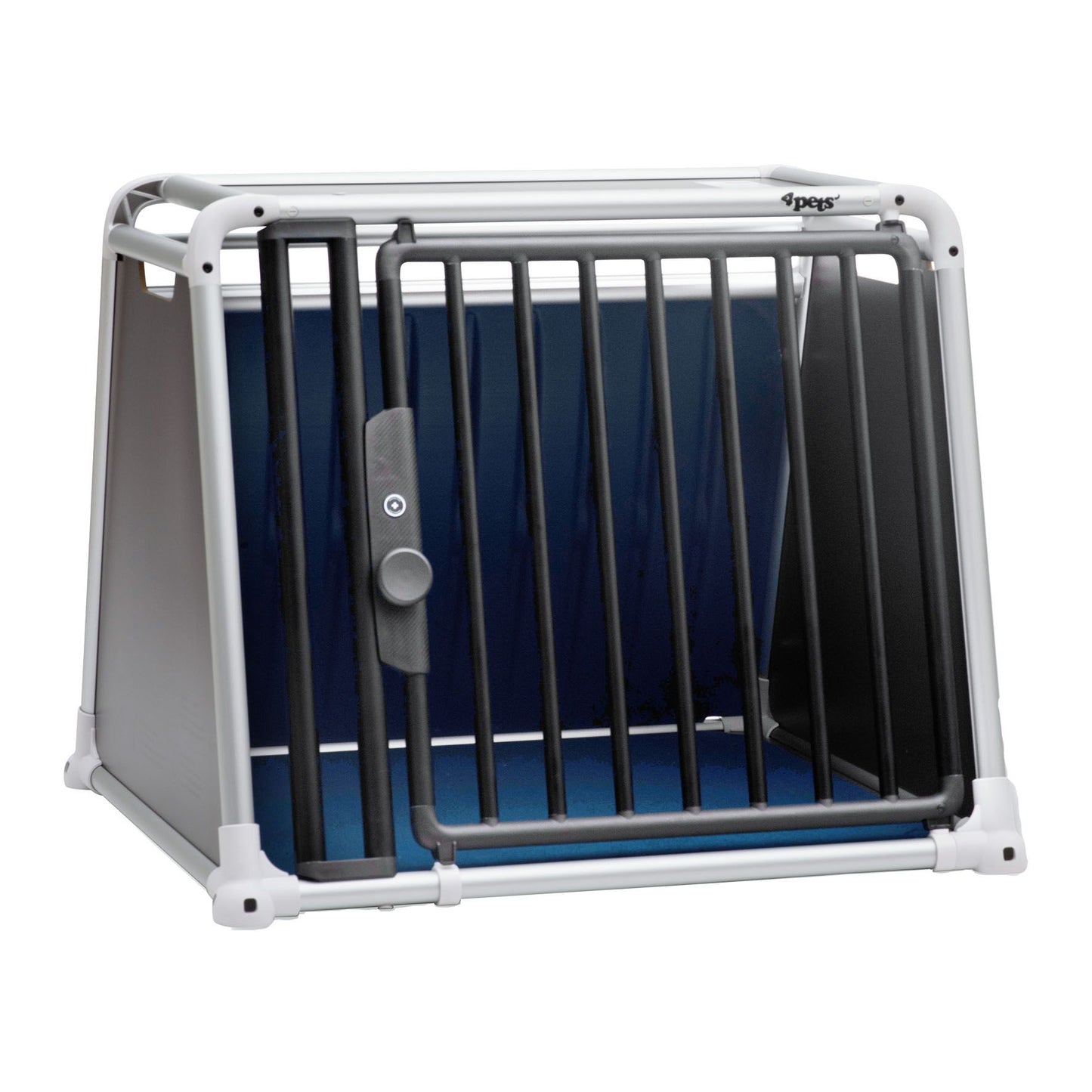 4pets Autobox NEW ECO 4, S,Einzelbox Alu