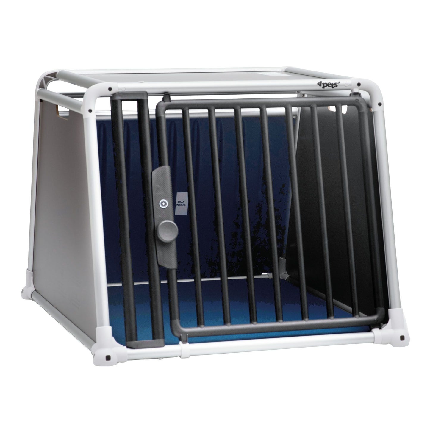 4pets Autobox NEW ECO 4, S,Einzelbox Alu