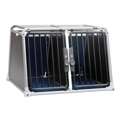 4pets Autobox NEW ECO 22,L,Doppelbox Alu