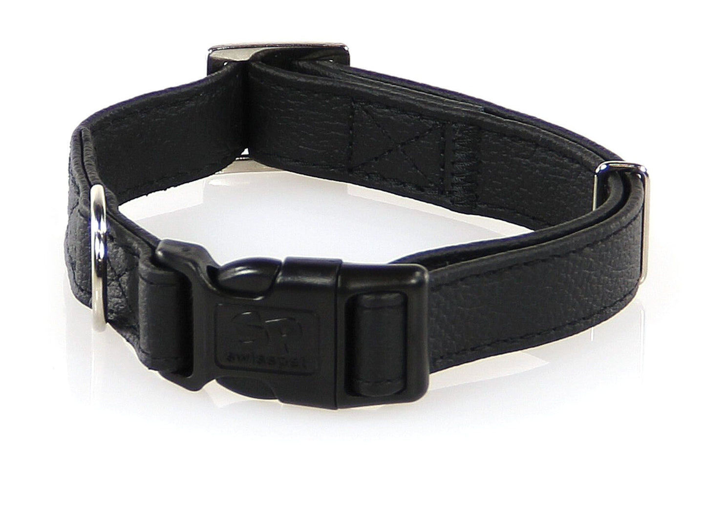 SP Lederhalsband Invito schwarz Gr.