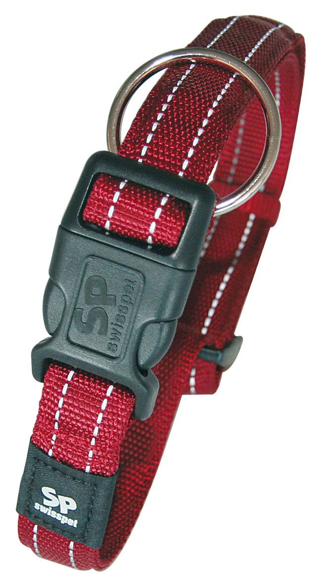 swisspet SportLine Halsband rot 15/26-40