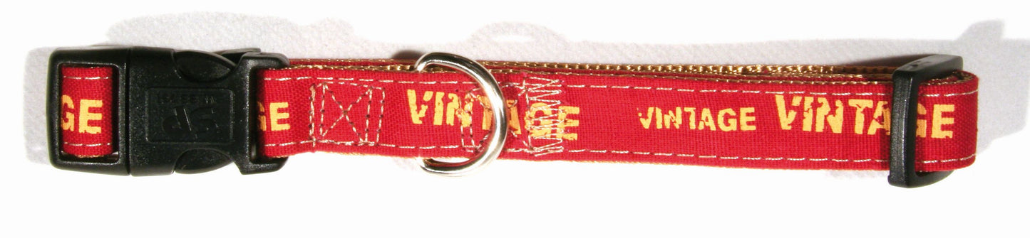 TrendLine Vintage 20 Halsband, rot