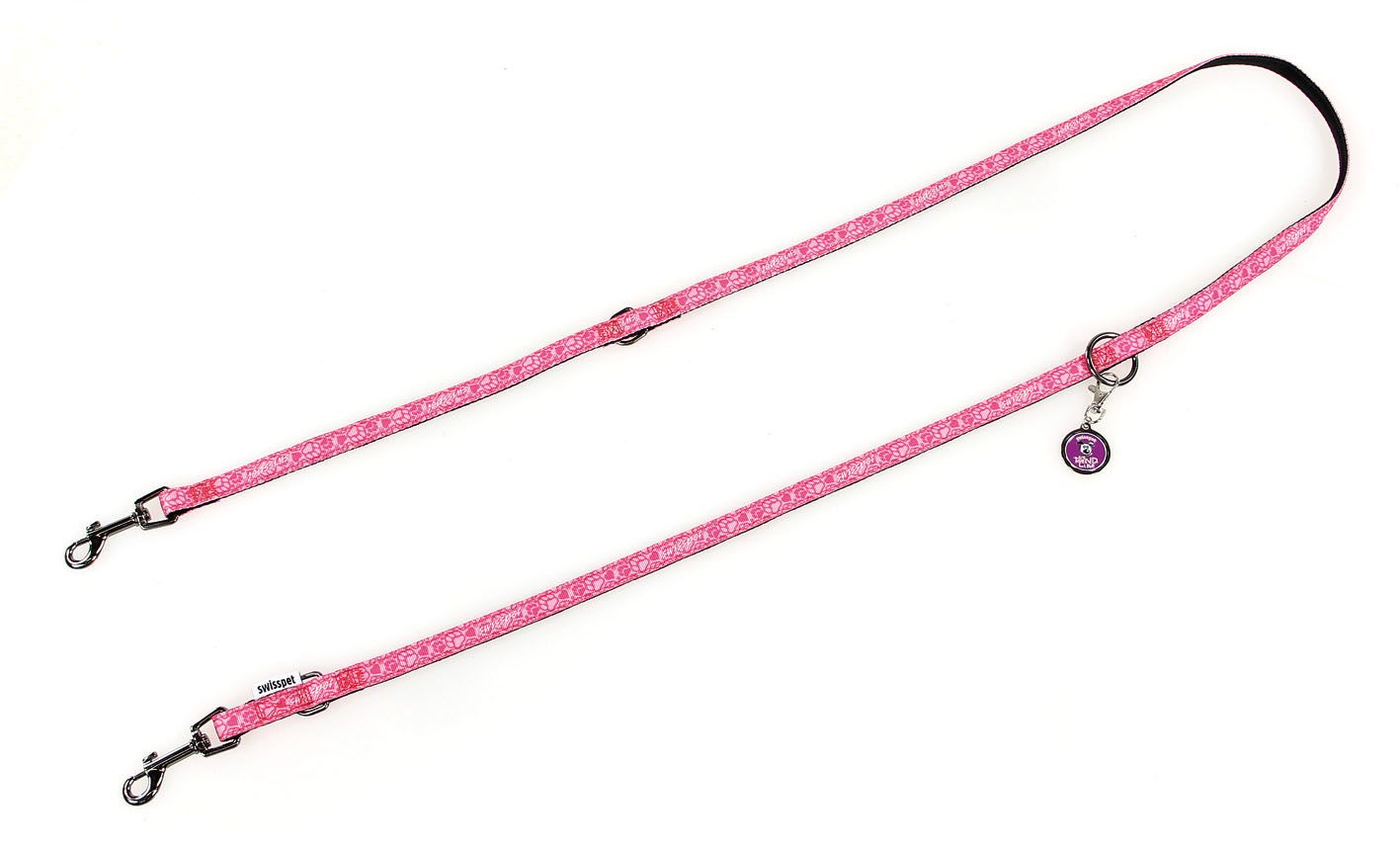TrendLine Führerleine LOVE, 20mm, pink