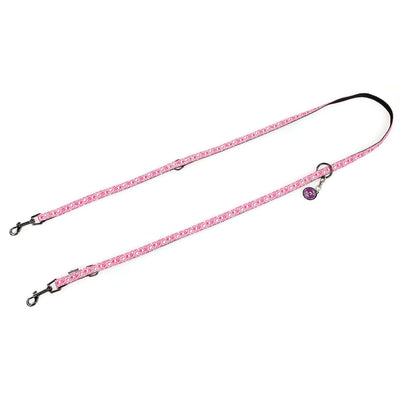 TrendLine Führerleine LOVE, 20mm, weiss