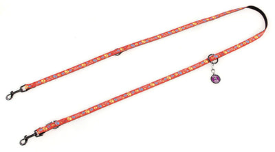 TrendLine Führerleine Pfoty, 15mm, rot