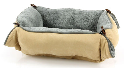 Universalkissen Bobby grau/beige