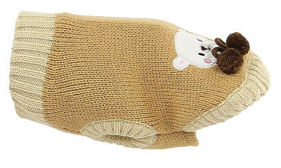 TrendLine Hundepullover Soppo, XS braun