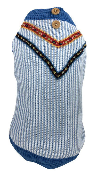 Hundepullover Hosenlupf XS, blau