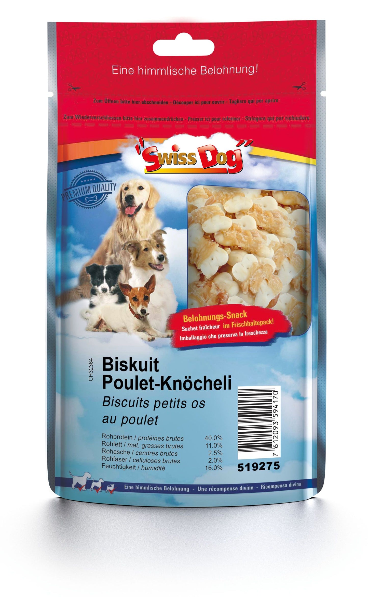 SwissDog Biskuit Poulet Knöcheli