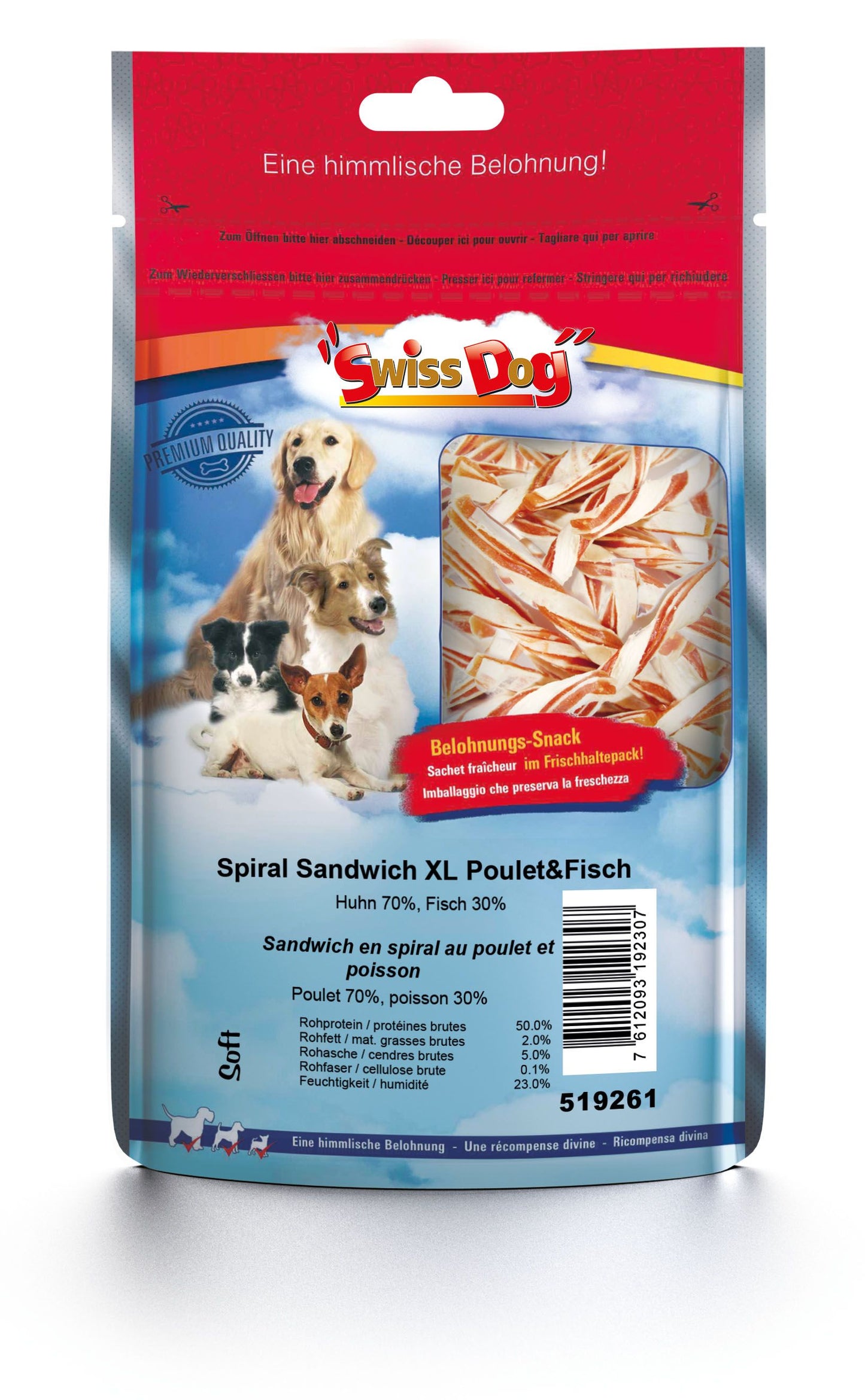 SD Spiral Sandwich XXL Chicken & Fish