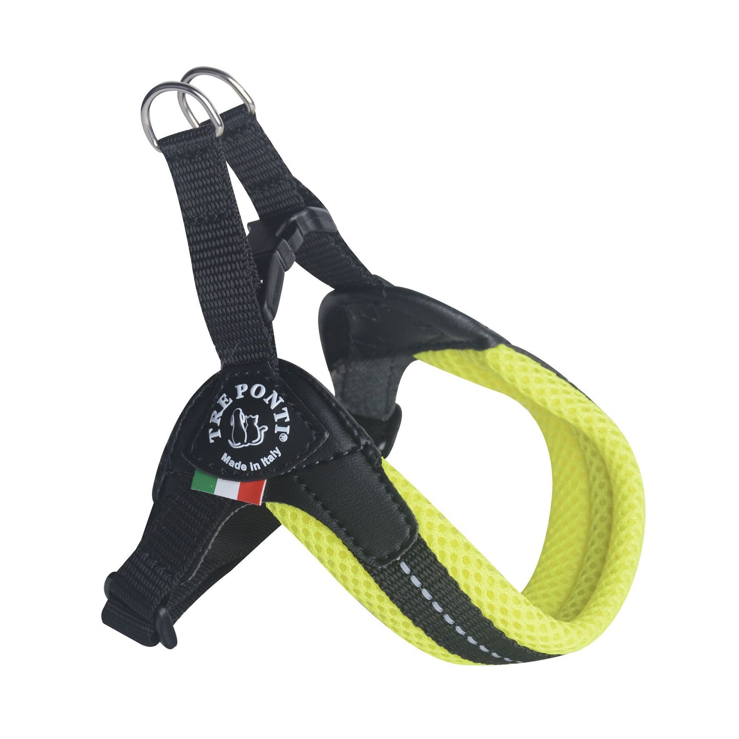 TrePonti Geschirr Fluo Netz vers. Gelb 3
