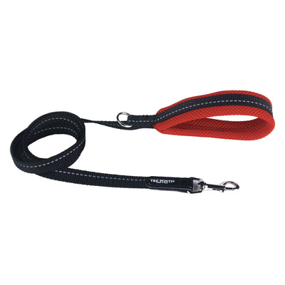 TrePonti Leine Schwarz&Rot