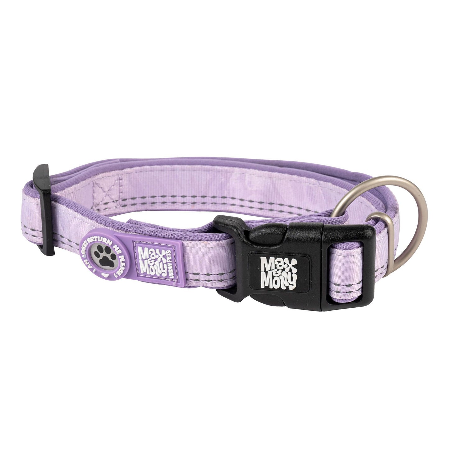 Max&Molly Smart ID Collar lavendel/XS