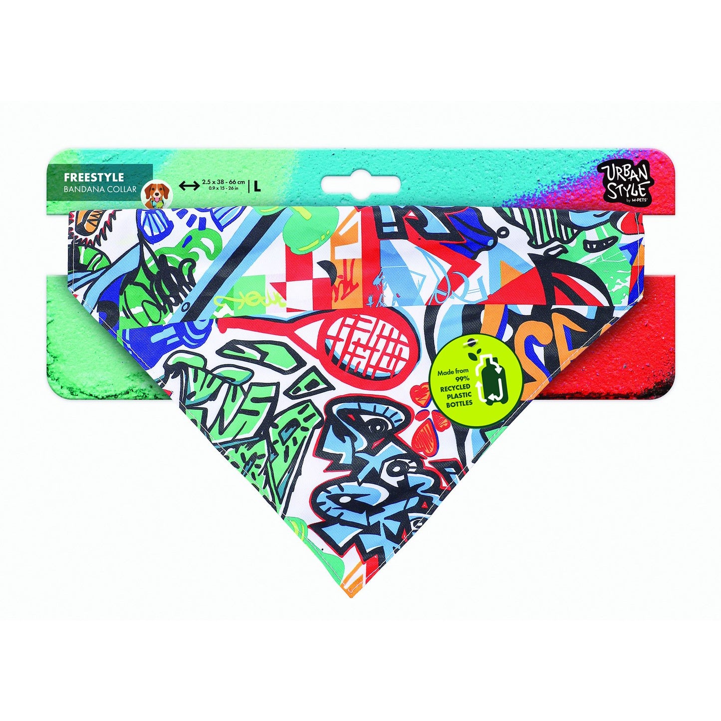 M-Pets Halstuch L, T=38xB=26cm
