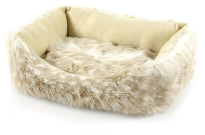 Hunde- und Katzenbett Polar, weiss