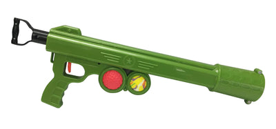 swisspet Ballkanone mit 2 Bällen S grün