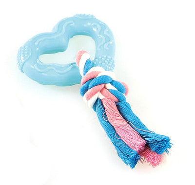 Puppy-Play Herz L=15cm hellblau