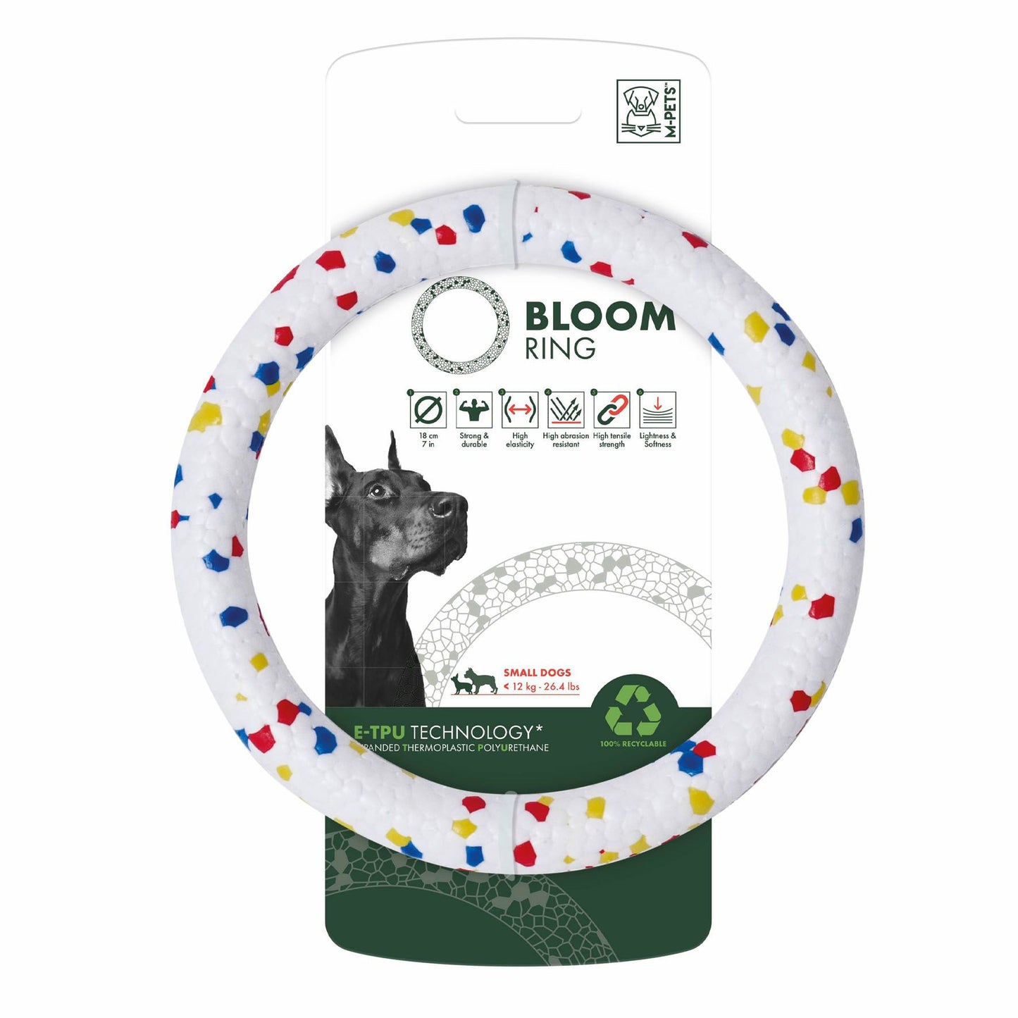 M-Pets Hundespielzeug Bloom Ring,