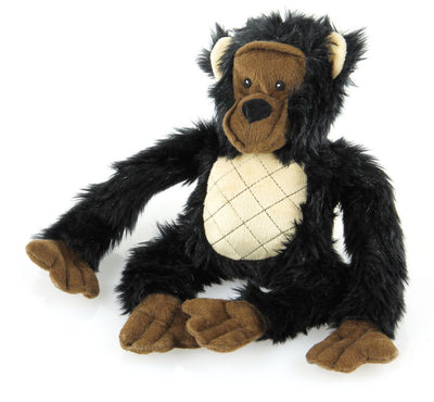 Hundespielzeug Bubu Plüsch-Monkey m/Sqk