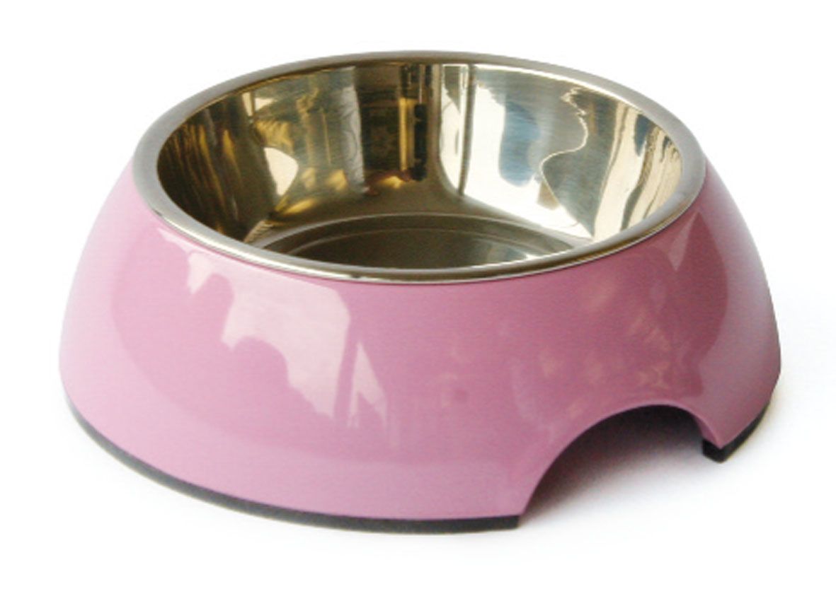 Melamin Napf rund S, D=14cm rosa