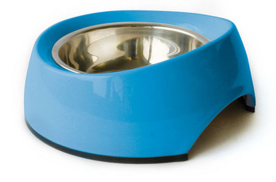 Melamin Napf mit hohem Rand, S, blau