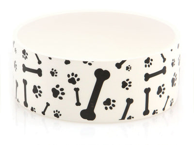 swisspet Keramiknapf BONES+PAWS