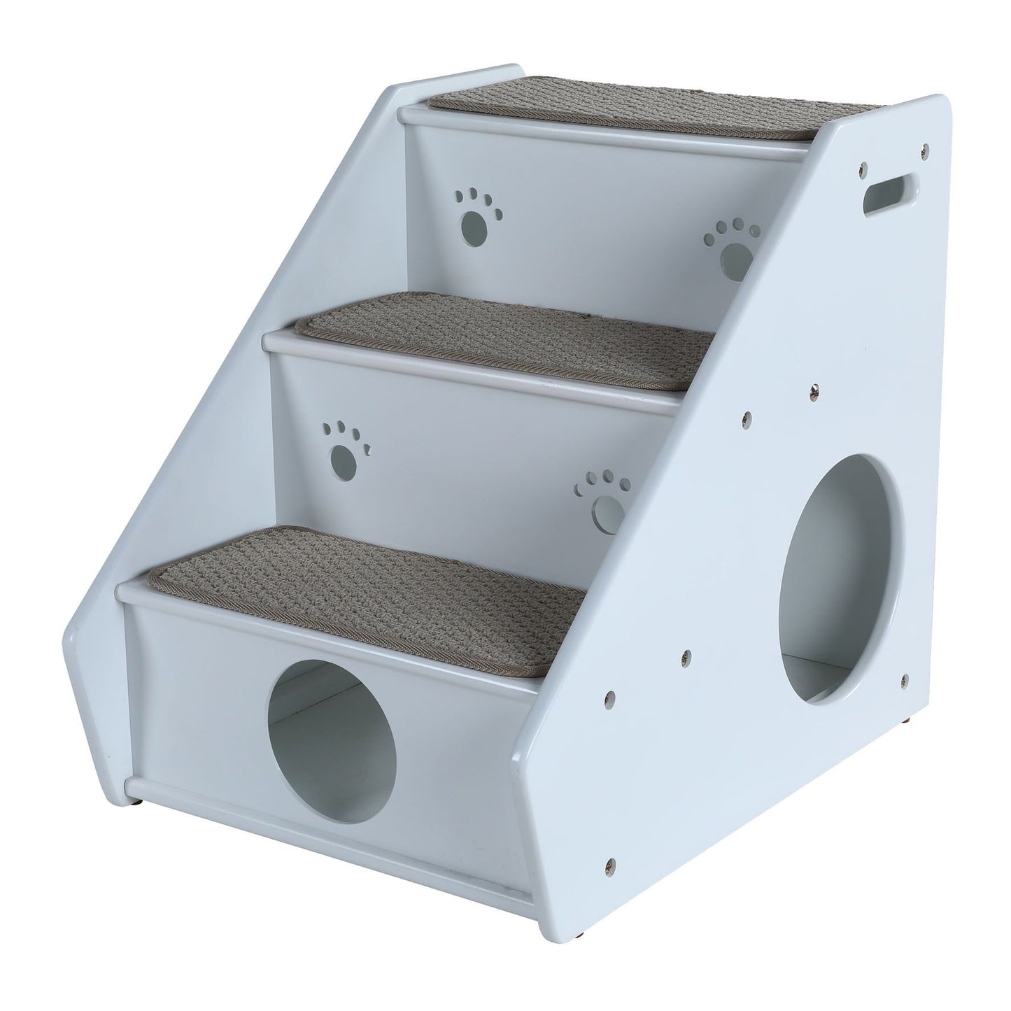 Petsfit K.&Hundetreppe Woody, M weiss