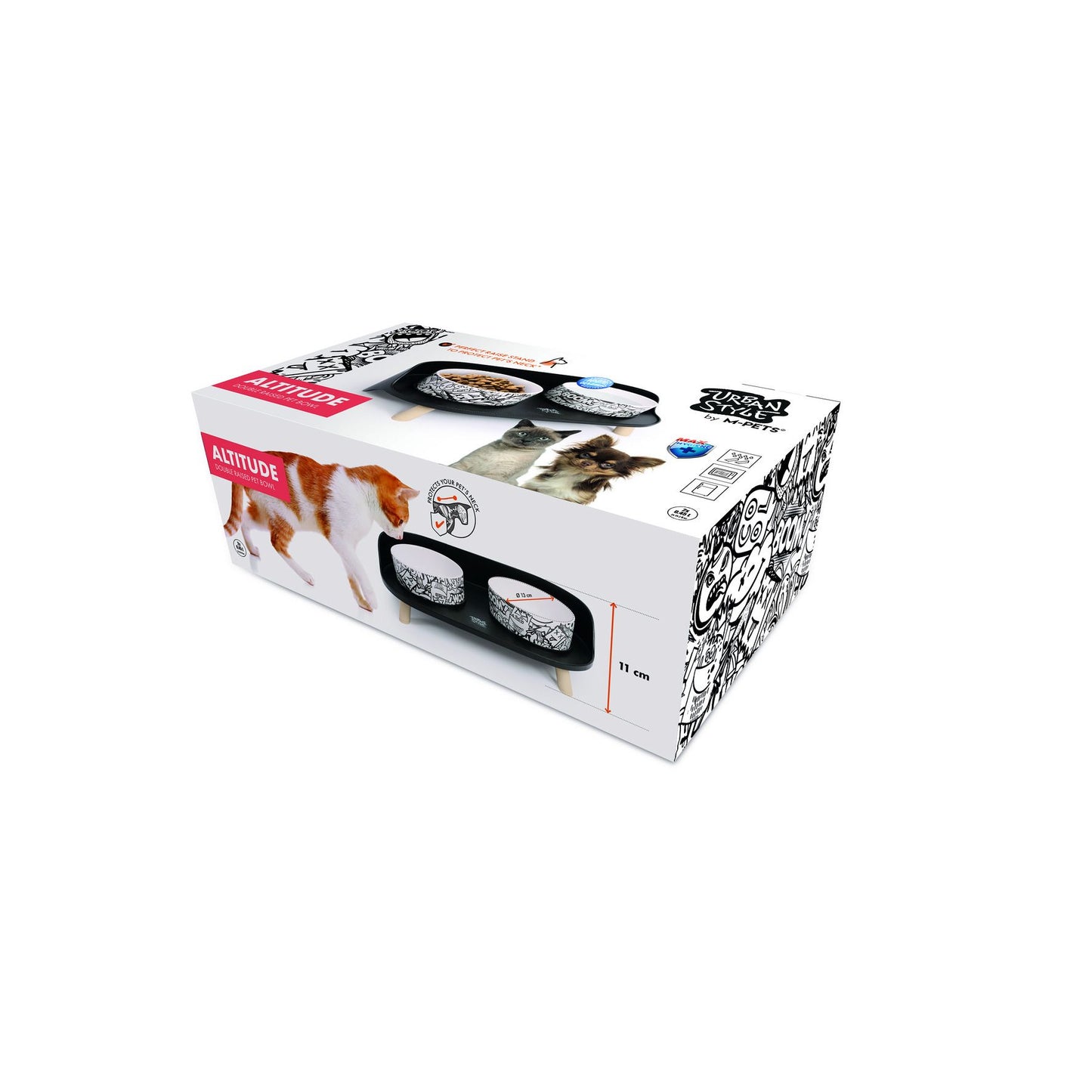 M-Pets Erhöhter Futternapf,