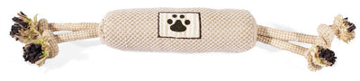 Natur Hundespiel. Dummy mit Doppelseil