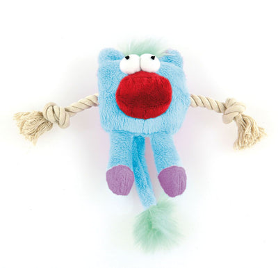 swisspet Hundespielzeug Piggy Cube, blau