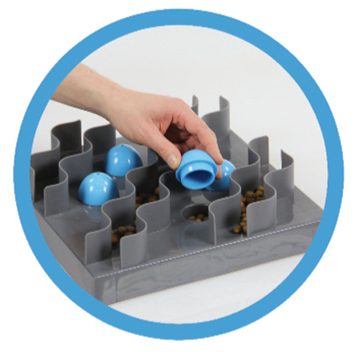 swisspet Cleverplay Wave 30x30x8cm grau