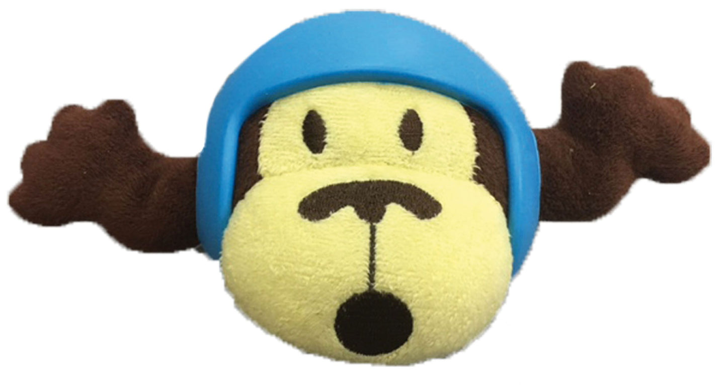 swisspet Hundespielzeug Helmet-Head Affe