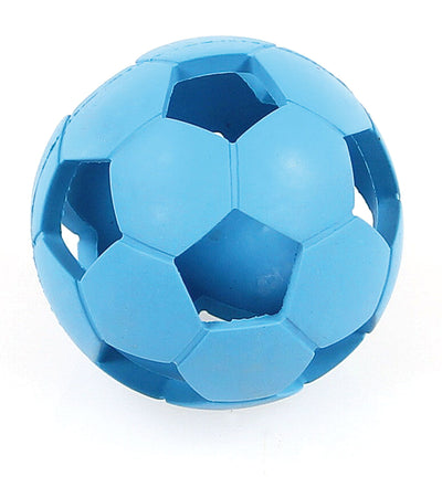 swisspet Weichgummi-Fussball M blauD=7cm
