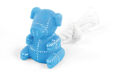swisspet Puppy-Play Schwein 6cm blau