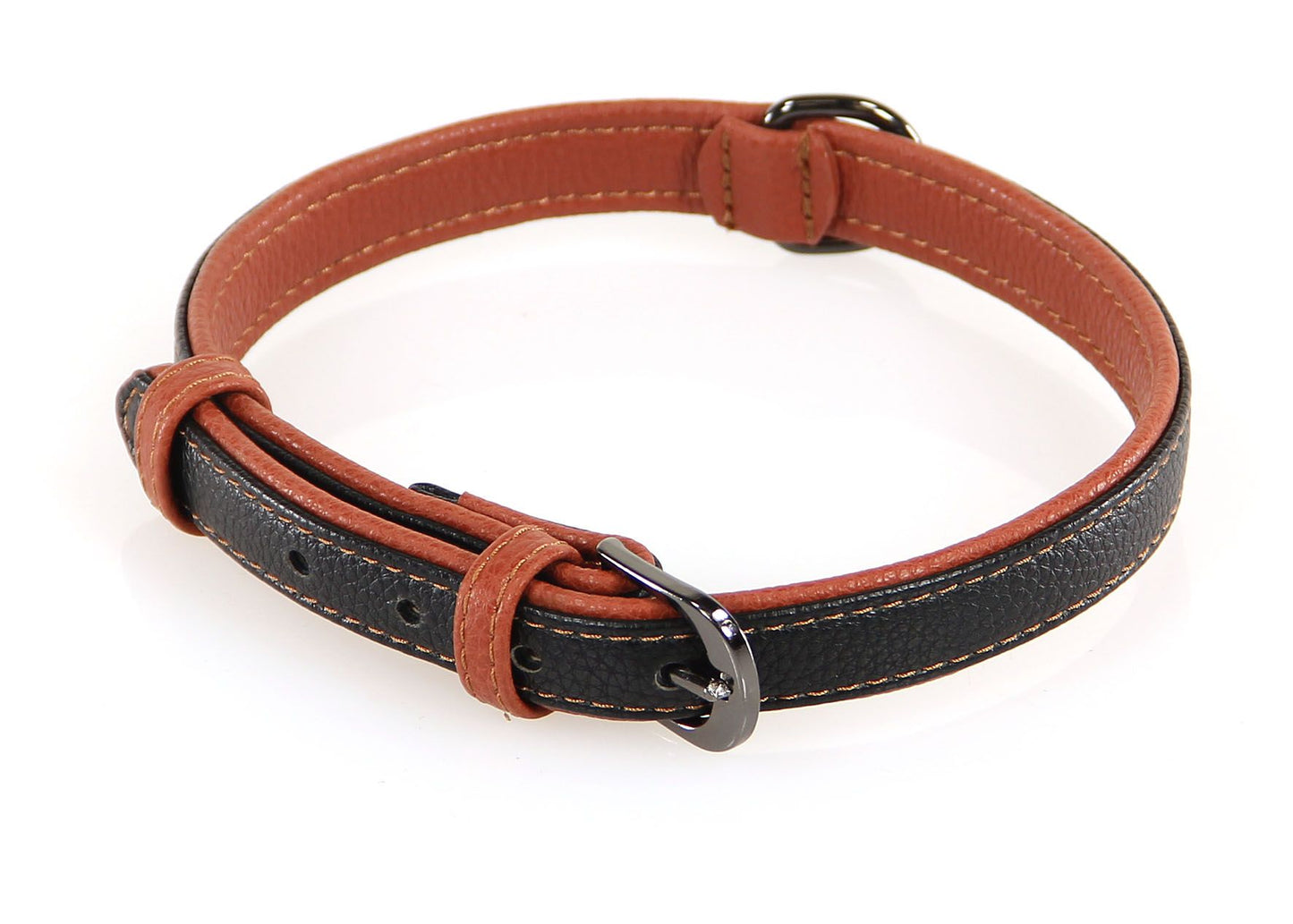 Halsband Dover 19mm/41.5-47.5cm braun