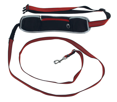swisspet Joggingleinen-Set Speedo sw+rot